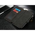Miniatyrbillede 5 af 11: CASEME iPhone 6 / 6s Plus Retro läder plånboksfodral - Svart Black