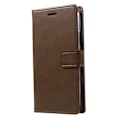 Pikkukuva 6 / 6: MERCURY GOOSPERY Blue Moon Wallet Cover for iPhone X - Brown Brown