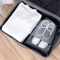 Miniatyrbillede 5 af 10: 10 stk Sko opbevaringstaske Garderobe Sko Lomme - L/32*44cm Grey
