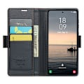 Miniatyrbillede 4 af 8: CASEME Retro Pung Taske til Samsung Galaxy S23 FE - Sort Black