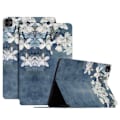 Miniatyrbillede 1 af 7: Til iPad Pro 11 (2024) Cover Flip Stativ Smart Tablet Cover - Flowers Multicolor