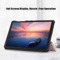 Pikkukuva 7 / 9: Kolminkertainen telinekotelo Samsung Galaxy Tab A7 Lite 8.7" Pink gold