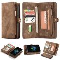Pikkukuva 4 / 5: CASEME Irrotettava 2-in-1 Monipaikkainen Lompakkokotelo iPhone XR Ruskea Brown