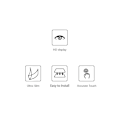 Miniatyrbillede 2 af 2: Samsung Galaxy A33 5G High Definition LCD Screen Film Protector Transparent