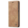 Pikkukuva 4 / 8: CASEME Retro Lompakkokotelo Samsung Galaxy S23+ - Ruskea Brown