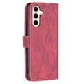 Pikkukuva 2 / 5: BINFEN COLOR Samsung Galaxy S24 FE Iskunkestävä Lompakkokotelo Red