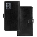 Pikkukuva 1 / 4: IDEWEI Lompakkokotelo Motorola Moto G53 5G - Musta Black