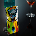 Miniatyrbillede 5 af 5: Luminous Glow Pattern Printing TPU Case for Samsung Galaxy S10e - Owl Dream Catcher Black