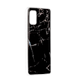 Miniatyrbillede 3 af 4: Marble Pattern IMD TPU Soft Back Case for Samsung Galaxy A41 - Style G Black