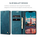 Miniatyrbillede 5 af 8: CASEME Retro tegnebog taske til iPhone 15 Plus - Blå Blue