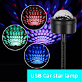 Miniatyrbild 3 av 10: USB Lampa bil sovrum tak Projektor DiskoKula Romantisk Dekor multifärg