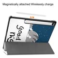 Miniatyrbilde 6 av 8: Tri-fold Smart-etui med stativ for Samsung Galaxy Tab S9 FE Multicolor
