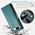 Pikkukuva 8 / 11: CASEME Retro Lompakkokotelo Pixel 8a Green