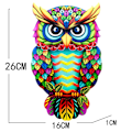Pikkukuva 4 / 4: Pöllöseinätarra Puutarhakoriste 26x16x1cm - 1 Multicolor