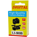 Miniatyrbilde 3 av 5: LI-90B Batteri for Olympus SP110 / XZ-2 / TG-4 / DB-110 / TG-5 / GRIII / TG1 osv White