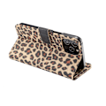 Miniatyrbilde 6 av 7: iPhone 12 Pro Max Lommebok-deksel Leopard - Brun Brown