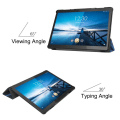 Miniatyrbillede 8 af 9: Tri-fold Stand Case for Lenovo Tab M10 FHD REL TB-X605FC - Oil Painting Multicolor