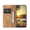 Miniatyrbillede 4 af 5: CASEME Retro Pung Taske til Samsung Galaxy S24 FE Brown