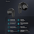 Miniatyrbillede 2 af 9: 150 Sprog Oversættelse Oversætter Smart Voice Bluetooth In Ear-hovedtelefoner - Hvid White