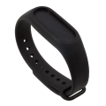 Miniatyrbillede 1 af 5: Fleksibelt TPU håndledsbånd til Xiaomi Mi Band 2 - Sort Black