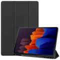 Miniatyrbilde 1 av 9: Slim Fit Dekseldeksel til Samsung Galaxy Tab S7 Plus/S8 Plus - Svart Black