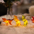 Pikkukuva 9 / 10: Sarjakuva dinosaurus LED Koristevalo 3m 20 Lamppua akkukäyttöinen Multicolor
