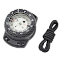 Pikkukuva 1 / 5: Vedenalainen 50 metrin sukelluskompassi Elastinen johto Vedenpitävä Scuba Luminous Compass Black one size