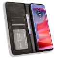 Miniatyrbilde 7 av 7: For Motorola Moto Edge 50 Pro 5G / Edge 50 5G Case Wallet Case Shell Black