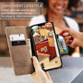 Pikkukuva 2 / 11: CASEME Retro lompakkokotelo iPhone 14 Prolle - vaaleanruskea Brown