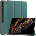 Miniatyrbild 1 av 6: För Samsung Galaxy Tab S10 Ultra Stativfodral Stötsäkert med Pennhållare - Grön Grön