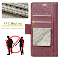 Pikkukuva 4 / 9: CASEME Retro Lompakkokotelo Pixel 8 Red