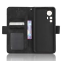 Miniatyrbillede 5 af 7: Wallet Stand Flip Phone Case til Xiaomi 12T Pro/12T - Sort Black