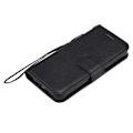 Miniatyrbillede 9 af 11: Pung Læder Stativ Taske til iPhone SE/5s/5 - Sort Black