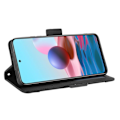 Miniatyrbillede 6 af 9: Pung Stand Flip Taske til Xiaomi Redmi Note 10S/Note 10 4G - Sort Black