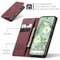 Miniatyrbilde 2 av 6: CASEME Retro Lommebok Etui for Pixel 8a Red