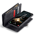 Miniatyrbillede 6 af 10: CASEME til Samsung Galaxy A55 5G 2-i-1 tegnebog taske - Sort Black
