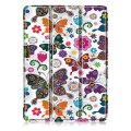 Pikkukuva 8 / 11: iPad Pro 11:lle 2021/2020 Kolmintaitettava jalustan tablettikotelo - Butterfly Multicolor