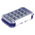 Miniatyrbillede 4 af 8: 17,5x10,5x4cm opbevaringsboks til fiskegrej fiskekrog agn Dobbeltsidet Blue