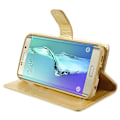Pikkukuva 2 / 11: Mercury Goospery Blue Moon till Samsung Galaxy S6 Edge GULD Gold