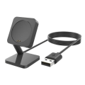 Miniatyrbillede 1 af 9: Opladningsstation til OnePlus Watch Charger Smart Watch Bærbar Black