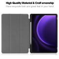 Miniatyrbilde 5 av 7: Tri-fold Smart-etui med stativ for Samsung Galaxy Tab S9 / S9 FE Black