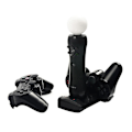 Pikkukuva 5 / 10: Playstation 3/PS3 Move kaksoislatausteline 2 in 1 Black