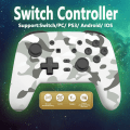 Miniatyrbillede 4 af 8: Kompatibel med Nintendo Switch Bluetooth Controller Gamepad Turbo Funktion White