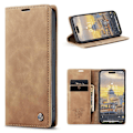 Miniatyrbillede 1 af 8: CASEME Retro tegnebog taske til iPhone 15 Pro Max - Brun Brown