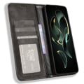 Miniatyrbilde 3 av 7: Lommebok Stativ Flip Telefonveske for Xiaomi 13T / 13T Pro - Svart Black