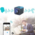 Pikkukuva 9 / 9: AS02 Mini vakoojakamera Langaton Wifi IP-kotiturvakamera HD 1080P Black
