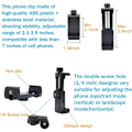 Miniatyrbillede 3 af 6: 5-i-1 Action Camera Accessories Hovedstrop klemme osv. til GoPro Black