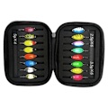 Miniatyrbilde 2 av 4: 16 stk 2,5g 3,5g 5g Ørretfiske Agnskjeer Dragsnurrer med oppbevaringspose Multicolor