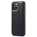 Miniatyrbild 4 av 11: iPhone 14 DG.MING 2 i 1 Plånboksfodral Svart