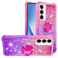 Miniatyrbilde 1 av 6: YB Quicksand Series-8 for Samsung Galaxy A35 Støttefot TPU-deksel Multicolor